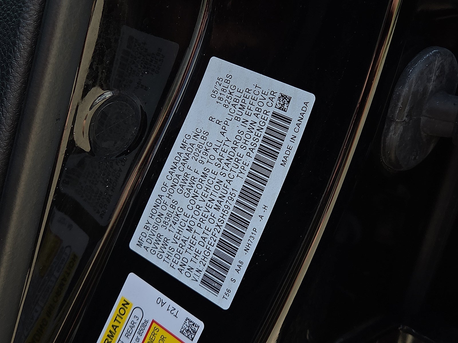 2025 Honda Civic Sedan LX