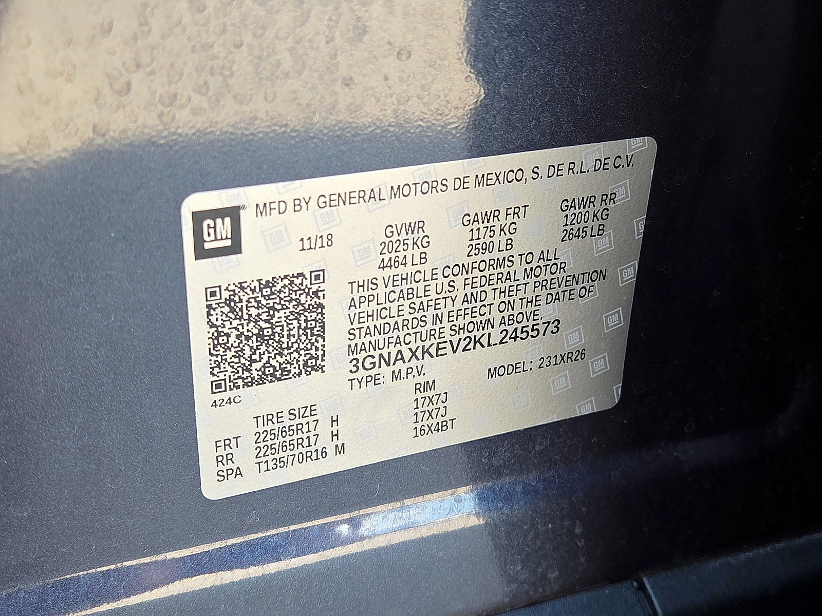 2019 Chevrolet Equinox LT