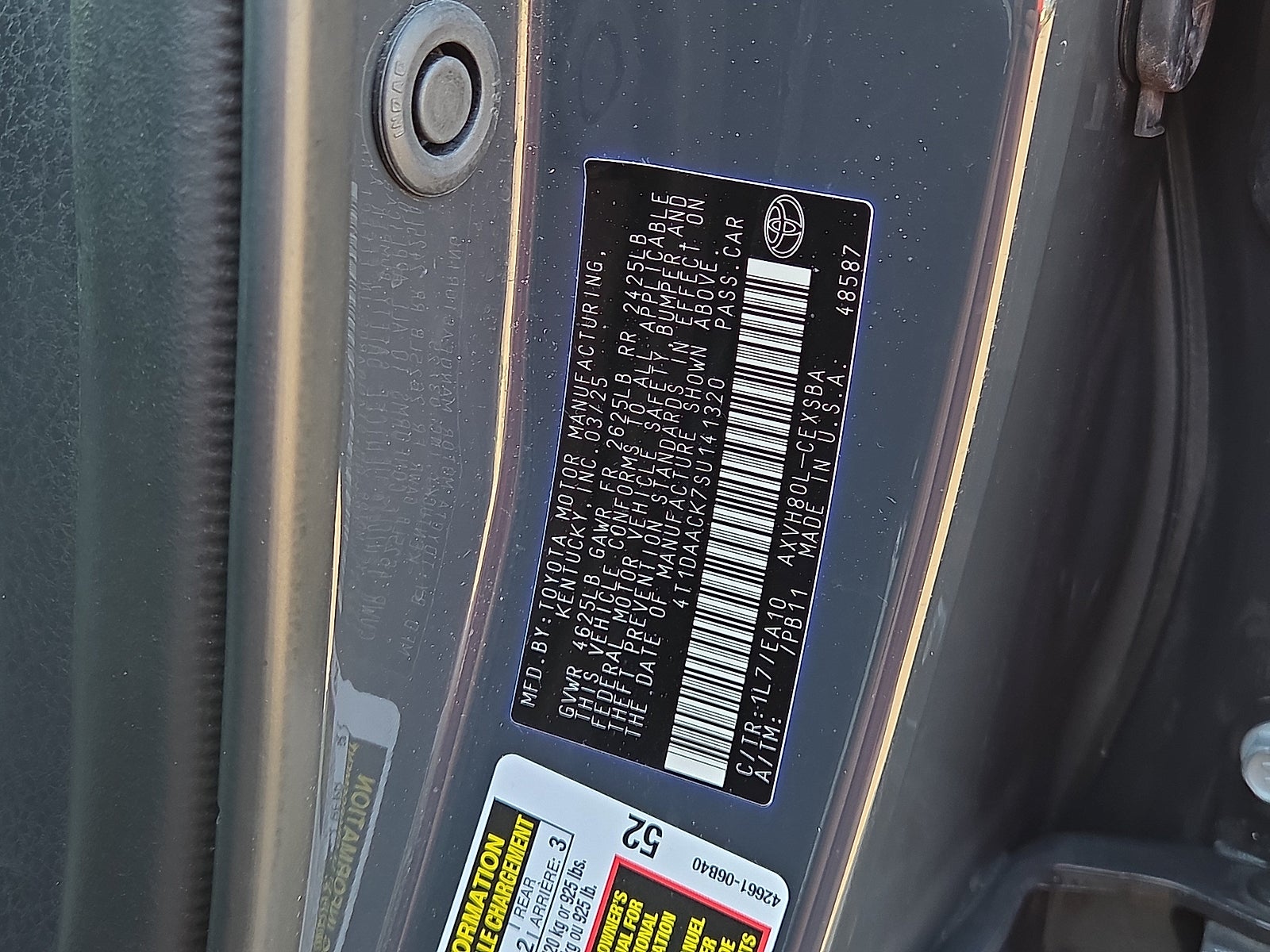 2025 Toyota Camry LE