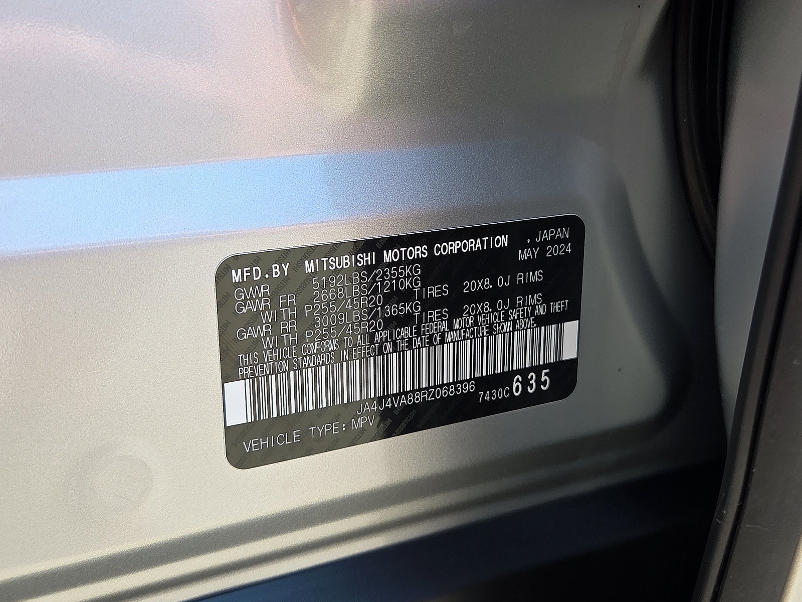 2024 Mitsubishi Outlander SE