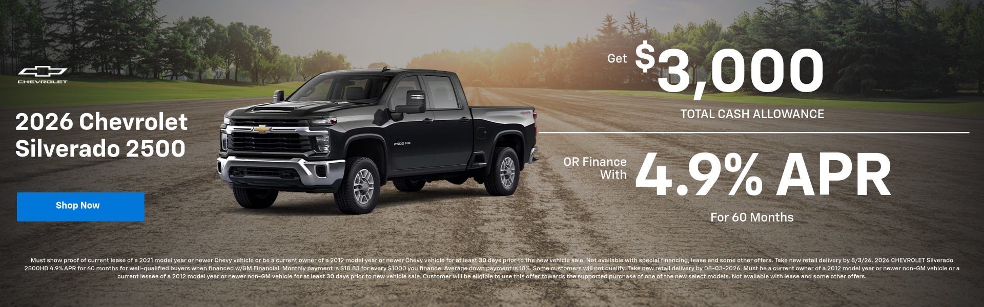 2026 Chevrolet Silverado 2500